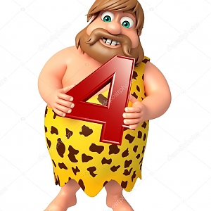 Depositphotos_123826454-stock-photo-caveman-with-digit-4